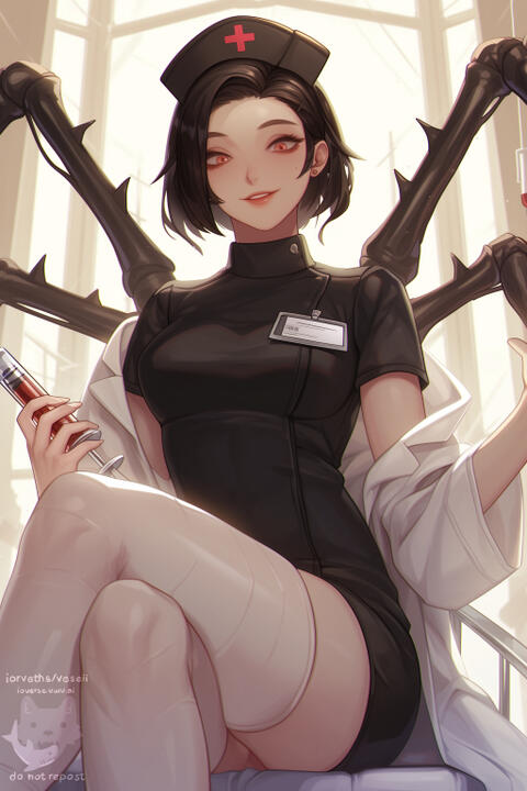 "Hiiii! Welcome to the clinic!"